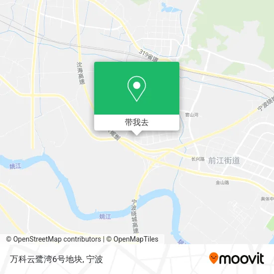 万科云鹭湾6号地块地图