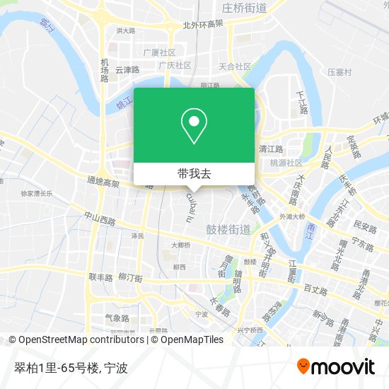 翠柏1里-65号楼地图