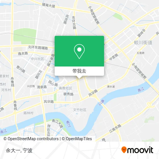 余大一地图