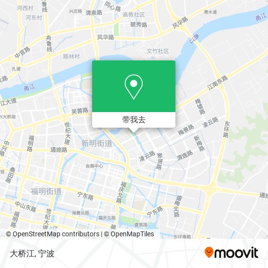 大桥江地图