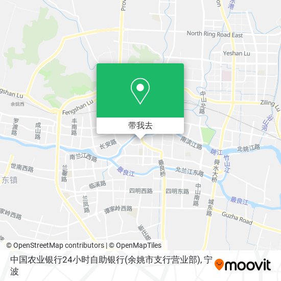 中国农业银行24小时自助银行(余姚市支行营业部)地图
