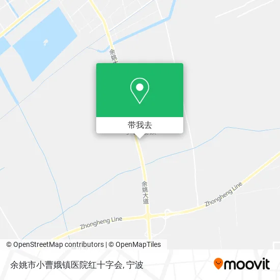 余姚市小曹娥镇医院红十字会地图