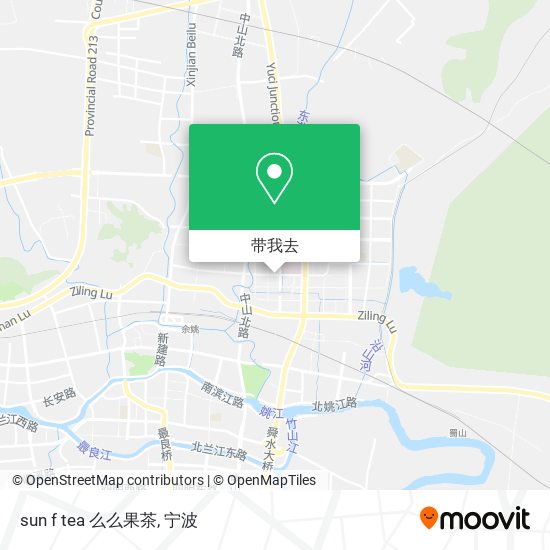 sun f tea 么么果茶地图