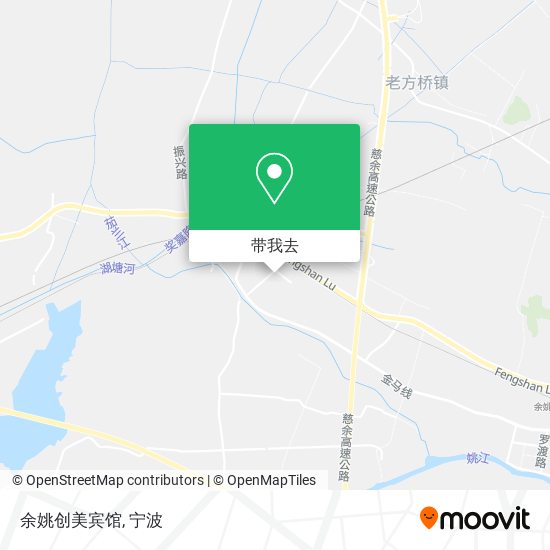 余姚创美宾馆地图