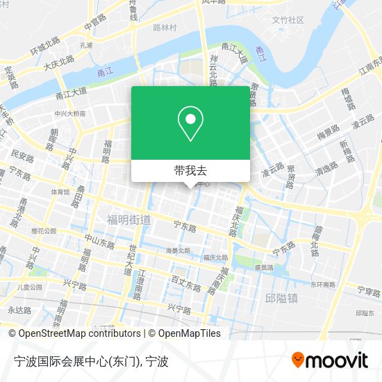 宁波国际会展中心(东门)地图