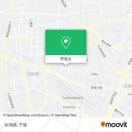 杉海路地图