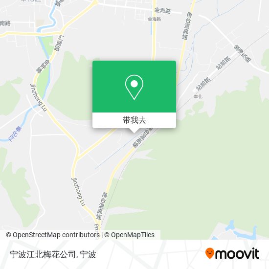 宁波江北梅花公司地图