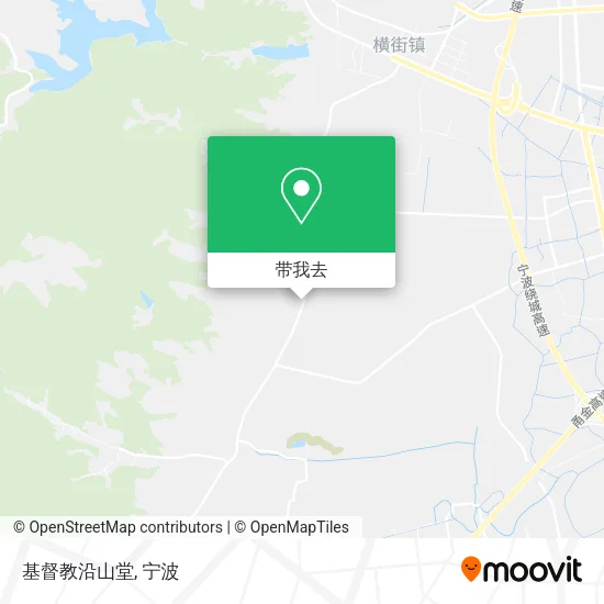 基督教沿山堂地图