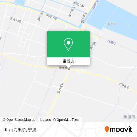 胜山高架桥地图