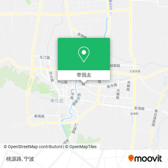 桃源路地图