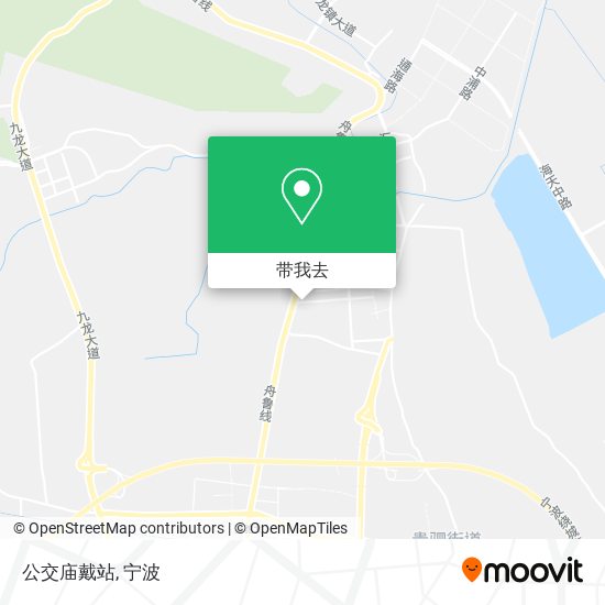 公交庙戴站地图