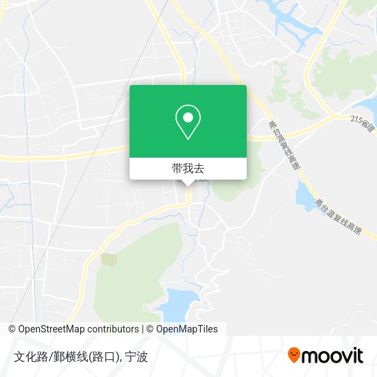 文化路/鄞横线(路口)地图