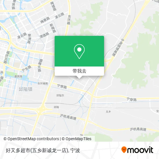 好又多超市(五乡新诚龙一店)地图
