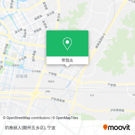 韵雅丽人(鄞州五乡店)地图