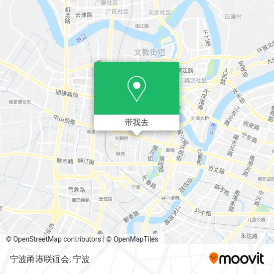 宁波甬港联谊会地图
