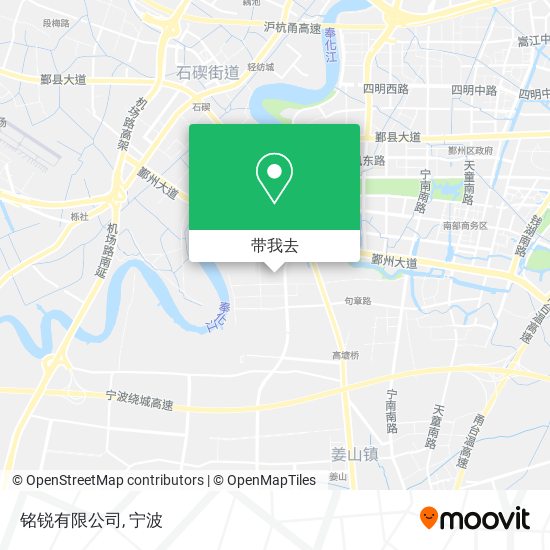 铭锐有限公司地图