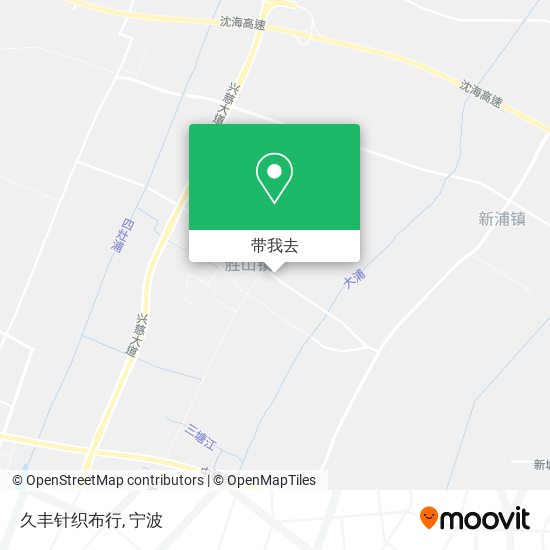 久丰针织布行地图