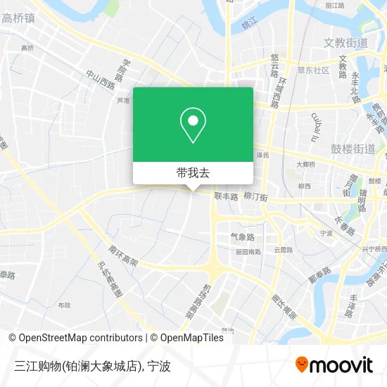 三江购物(铂澜大象城店)地图