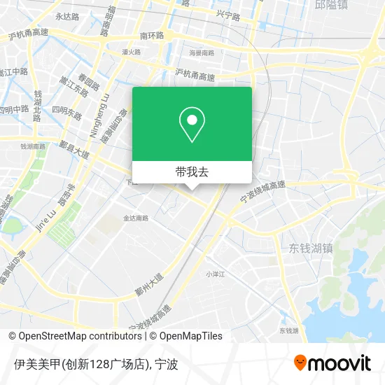 伊美美甲(创新128广场店)地图