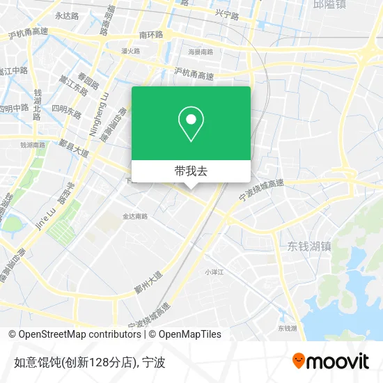 如意馄饨(创新128分店)地图