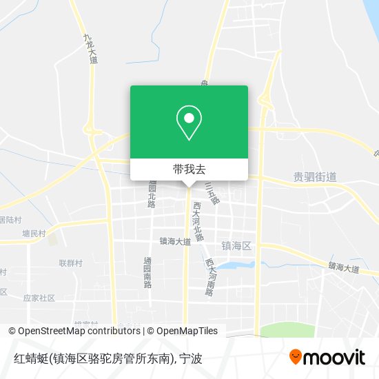 红蜻蜓(镇海区骆驼房管所东南)地图