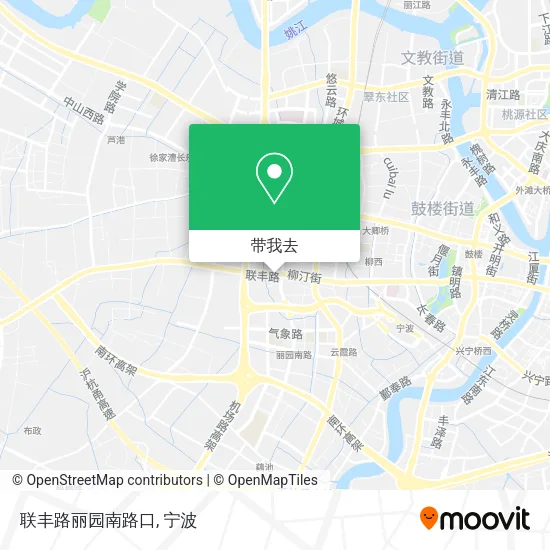 联丰路丽园南路口地图