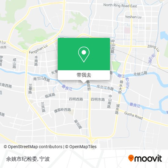 余姚市纪检委地图