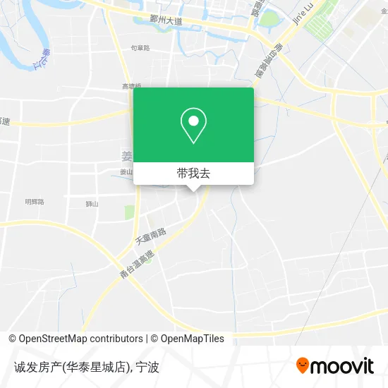 诚发房产(华泰星城店)地图