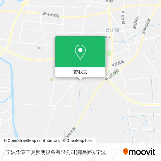 宁波华泰工具照明设备有限公司(邦星路)地图