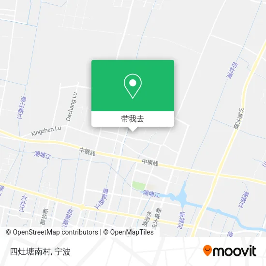 四灶塘南村地图