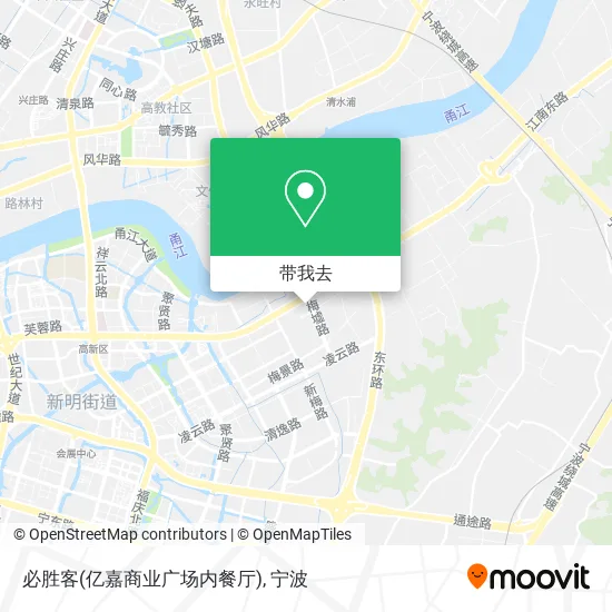 必胜客(亿嘉商业广场内餐厅)地图