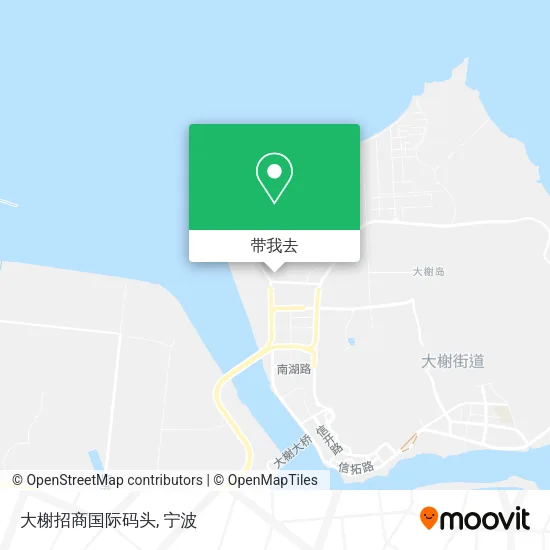 大榭招商国际码头地图