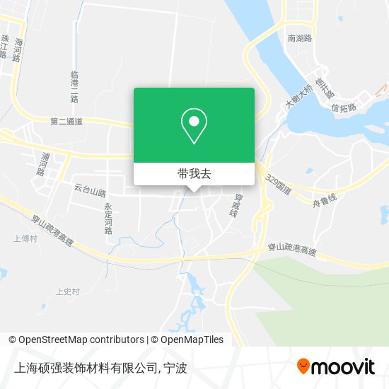 上海硕强装饰材料有限公司地图
