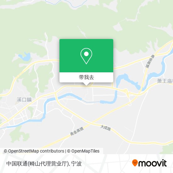中国联通(畸山代理营业厅)地图