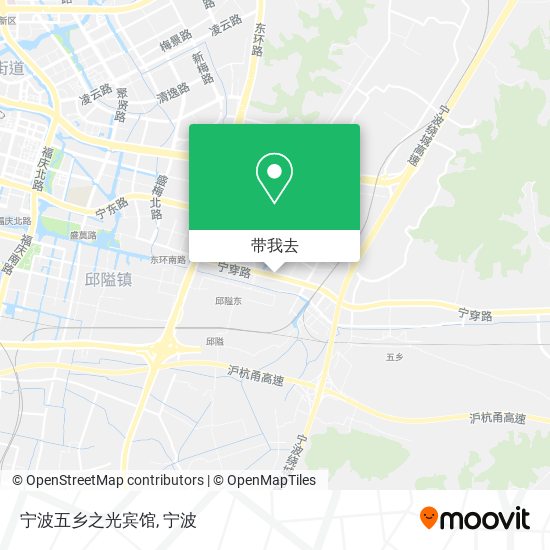 宁波五乡之光宾馆地图
