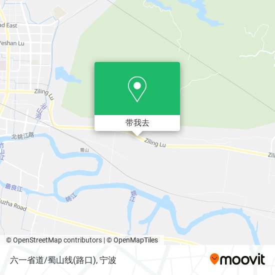 六一省道/蜀山线(路口)地图