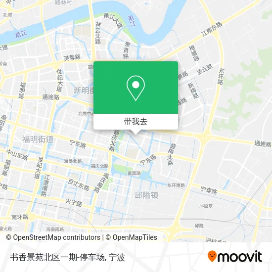 书香景苑北区一期-停车场地图