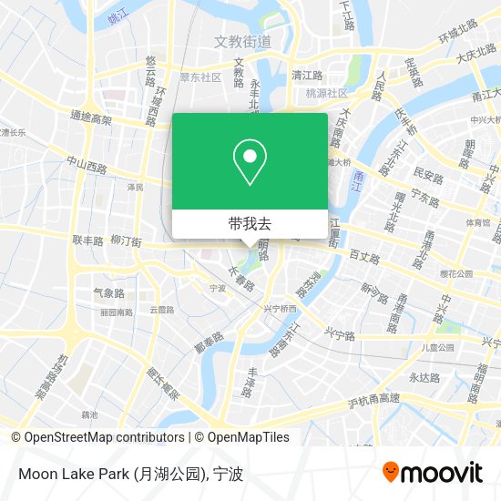 Moon Lake Park (月湖公园)地图
