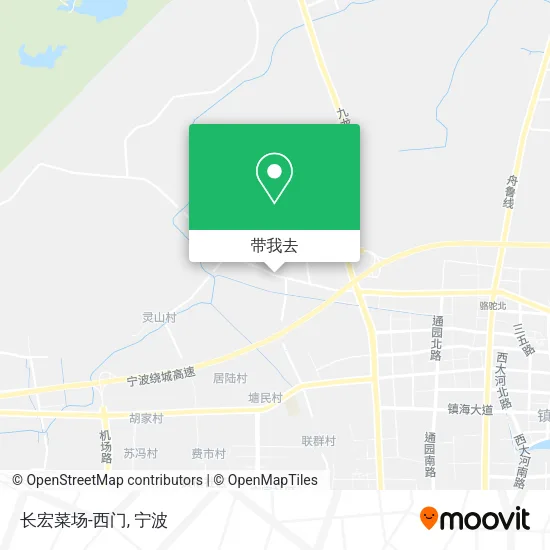 长宏菜场-西门地图