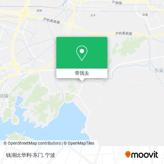 钱湖比华利-东门地图