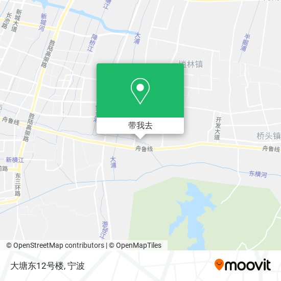 大塘东12号楼地图