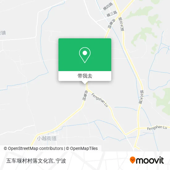 五车堰村村落文化宫地图