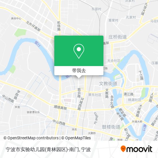 宁波市实验幼儿园(青林园区)-南门地图