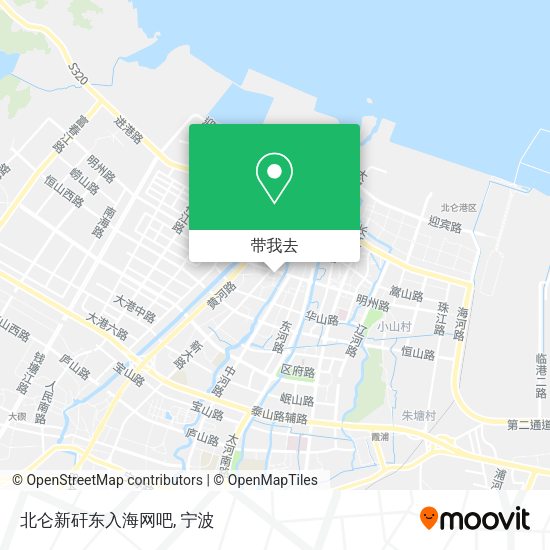 北仑新矸东入海网吧地图