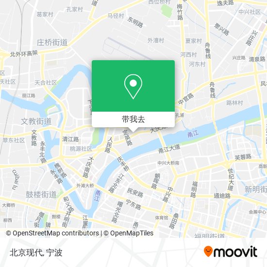 北京现代地图