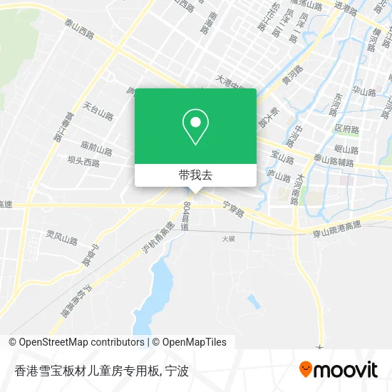 香港雪宝板材儿童房专用板地图