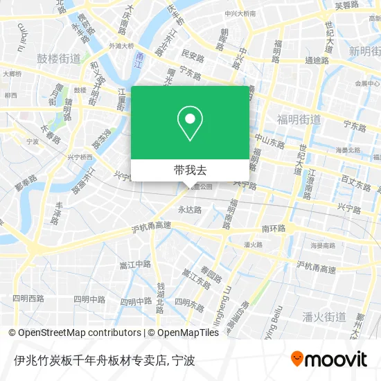 伊兆竹炭板千年舟板材专卖店地图