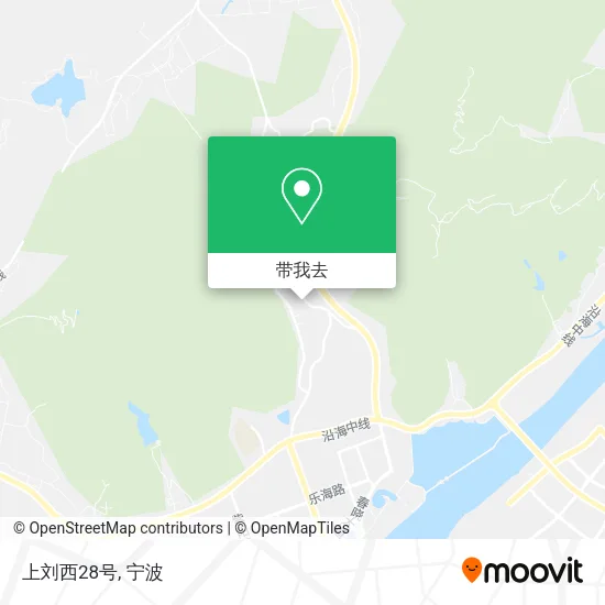 上刘西28号地图