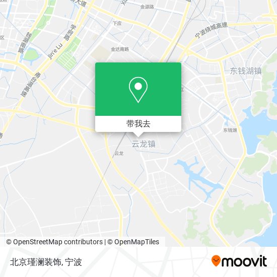 北京瑾澜装饰地图