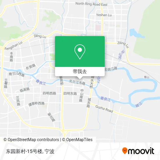 东园新村-15号楼地图